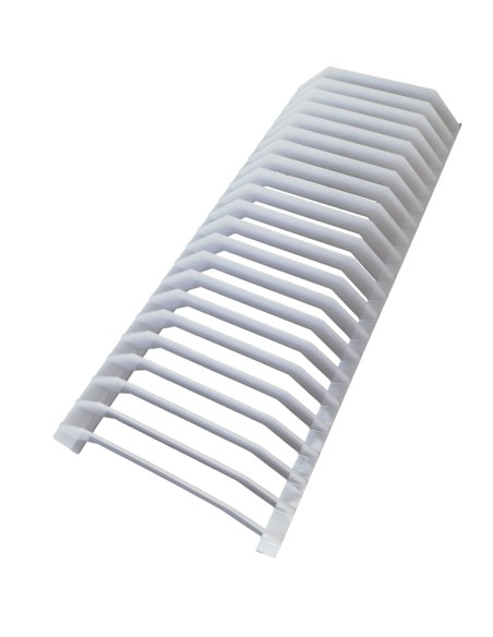 Novalux a7008 schermo lamellare per plafoniera 7000, lunghezza 30cm