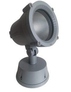 Projecteur Simes s.3517.14 Technospot gris pour lampes Hit-Cri 70 W G12 2