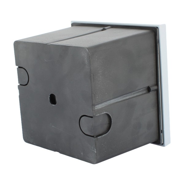 Simes s.4576.14 Brique Faro incasso quadro con anello grigio alluminio 10w g24d-1 ip54