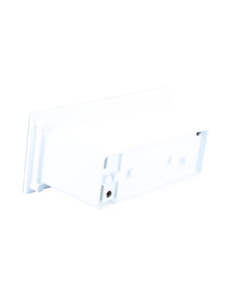 Simes S.4559:01 Minibrique incasso con griglia 7w fsd g23 bianco ip54 Dim.185x76x75mm
