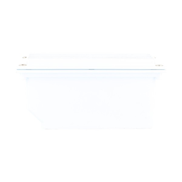 Simes S.4559:01 Minibrique incasso con griglia 7w fsd g23 bianco ip54 Dim.185x76x75mm