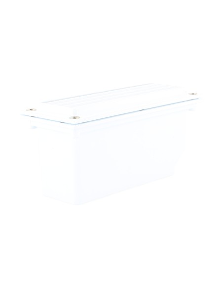 Simes S.4559:01 Minibrique incasso con griglia 7w fsd g23 bianco ip54 Dim.185x76x75mm