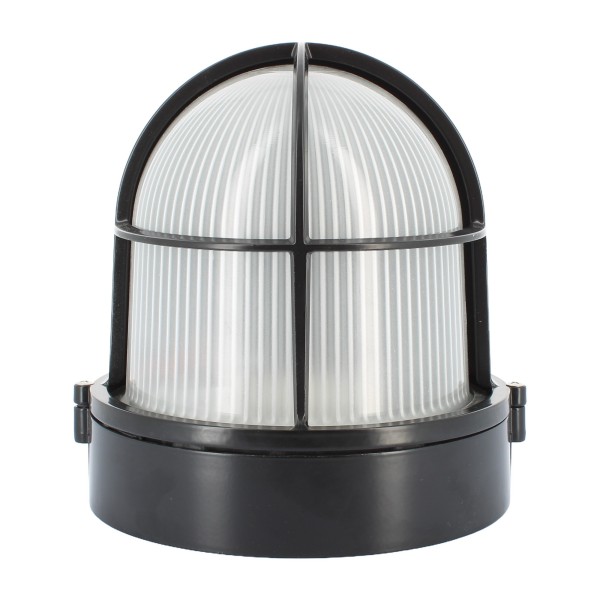 Simes s:5122:09 Applique alluminio nero 1x200w e27 D.207mm IP54