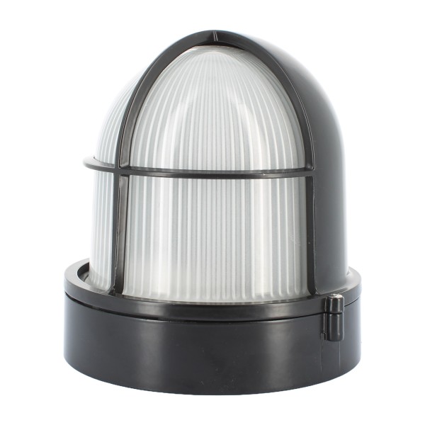 Simes s:5122:09 Black aluminum wall light 1x200w e27 D.207mm IP54