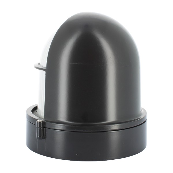 Simes s:5122:09 Applique murale en aluminium noir 1x200w e27 D.207mm IP54