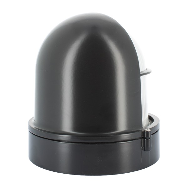 Simes s:5122:09 Applique alluminio nero 1x200w e27 D.207mm IP54