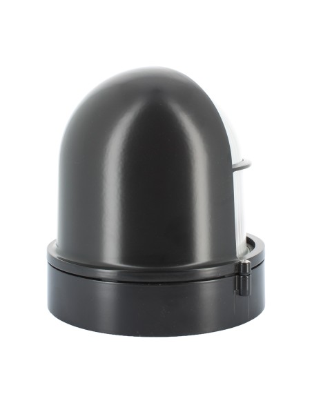 Simes s:5122:09 Black aluminum wall light 1x200w e27 D.207mm IP54