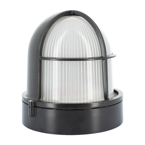Simes s:5122:09 Black aluminum wall light 1x200w e27 D.207mm IP54