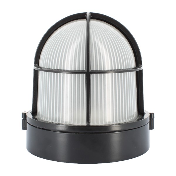 Simes s:5122:09 Black aluminum wall light 1x200w e27 D.207mm IP54