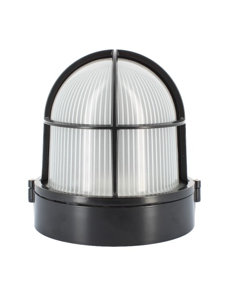 Simes s:5122:09 Black aluminum wall light 1x200w e27 D.207mm IP54