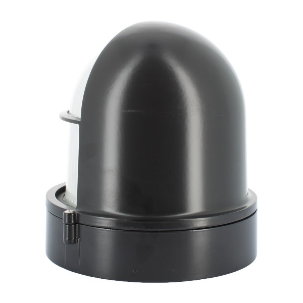 Simes s:5122:09 Black aluminum wall light 1x200w e27 D.207mm IP54