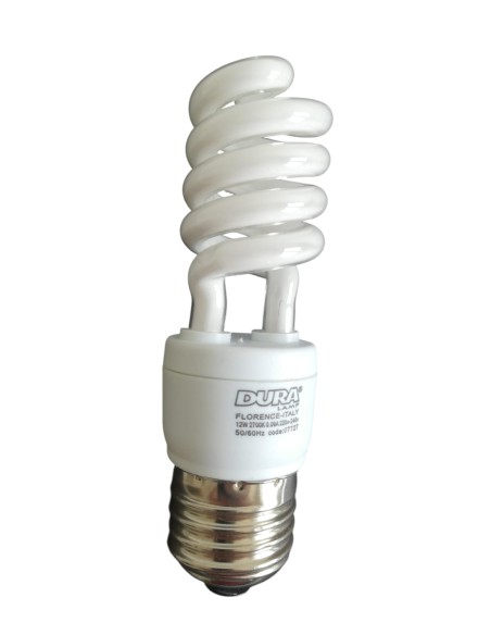 Duralamp 07727 Mini twist eco e27 12w 220-240v 2700k