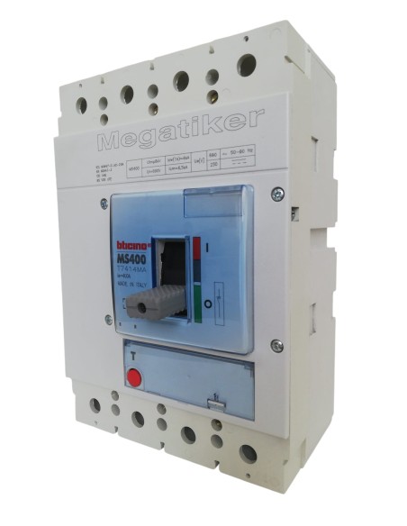 Bticino T7414MA Mega MS400 - Interrupteur-sectionneur 4P 400A