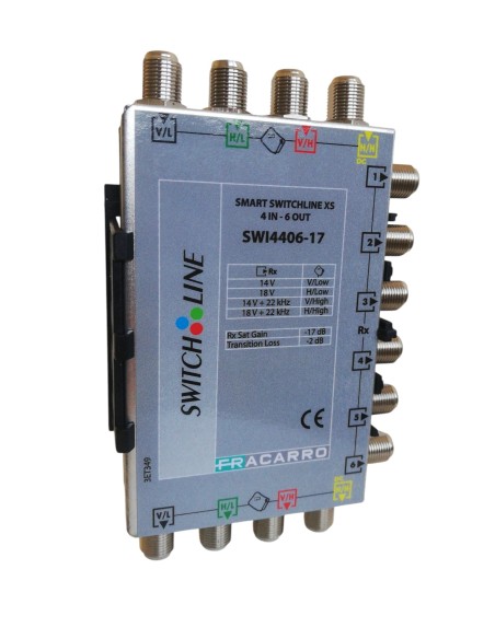 Fracarro 271086 swi4406-17 swline inteligente xs4*6 -17d
