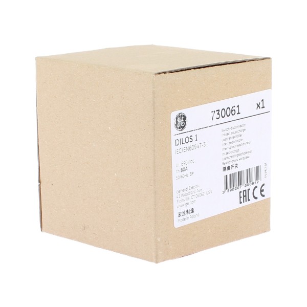 Ge power 730061 d/061315-201 interruttore sezionatore 3p dilos 1 - 80a
