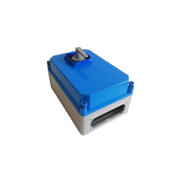 Interruptor seccionador Palazzoli 293053 CAM 4p 100a fnh00 con base portafusibles en contenedor termoendurecible ip65