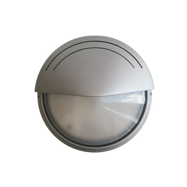 Prisma 001794 superdelta tonda visa 2x9w grigia d.266mm