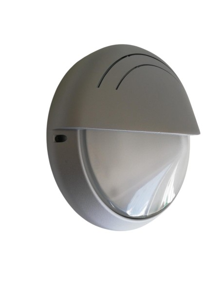 Prisma 001794 superdelta tonda visa 2x9w grigia d.266mm