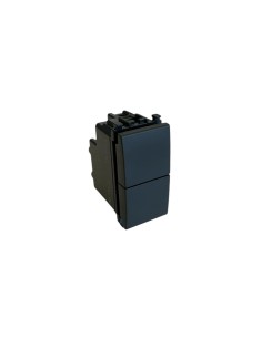 Vimar 20066 Double Independent Button Na+Na 10A 1 Module Gray Eikon