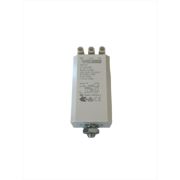 Vossloh 142765 accenditore z400mk d26,5x33,5x80 220-240v/50-60hz
