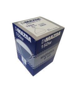 Mazda 1003632 mazdasol 125 230v 150w e27 lamp