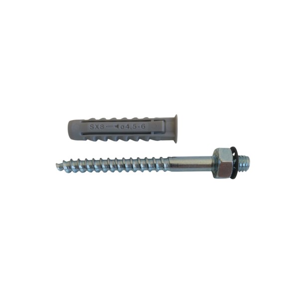 Fischer 00500211 tassello s 8 dv con doppia vite m6