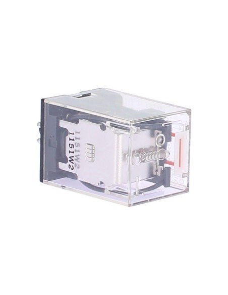 Relais Omron MK2PS48DC 2 SPDT, 10 A 48 V CC, octal avec bouton de test