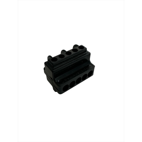 Cembre z6-5 5-way single-pole terminal block, 6mmq section