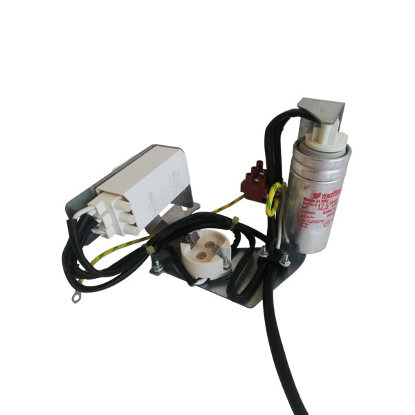 Viabizzuno f6 107 85 kit halogenuros cubo mediano g12 70w 40° 240v