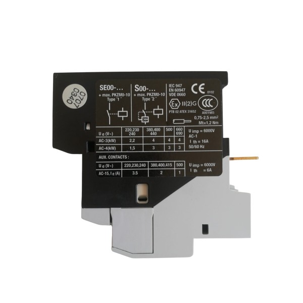 Contacteur modulaire Eaton SE00-20-PKZ0 24 V 50/60 Hz