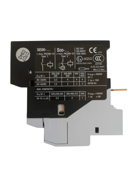 Contacteur modulaire Eaton SE00-20-PKZ0 24 V 50/60 Hz