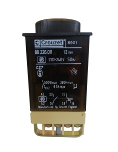 Minuteur Crouzet 88226011, 12 minutes, 220/240 V, 50 Hz 2