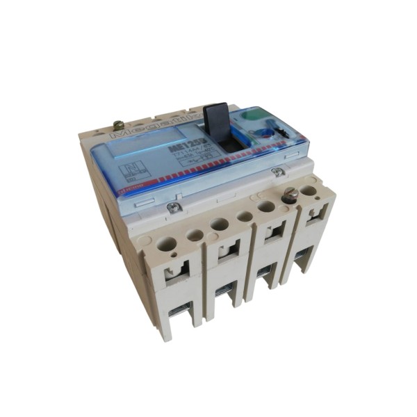 Bticino t7114a4/63 mega me125b interruttore automatico magnetotermico 4p 63a 25ka