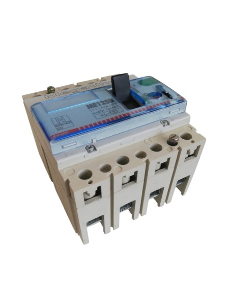 Bticino t7114a4/63 mega me125b interruttore automatico magnetotermico 4p 63a 25ka