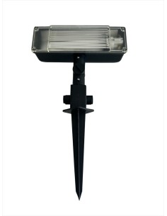 Black spike lamp 13w fluorescent 6400k (cold light) lamp included
