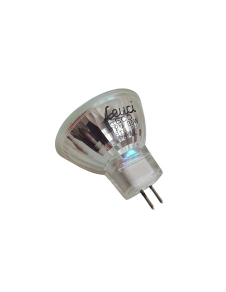 Ampoule dichroïque Leuci 840494.0101, d.35mm mm, 3000 K, GU4, 35 W, 12 V, 30°