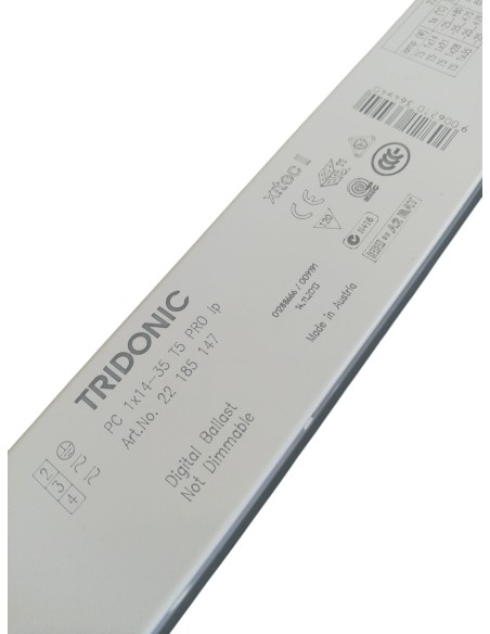 Tridonic 22185147 pc 1x14-35 t5 pro alimentatore elettronico 14/21/28/35w