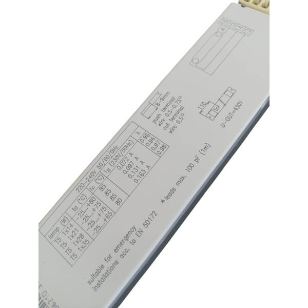 Ballast électronique Tridonic 22185147 pc 1x14-35 t5 pro 14/21/28/35 W