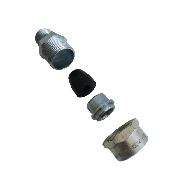 Elfit fg1 cable gland eex ii 2gd 1/2 a zinc ip66/67 a1/b1 6-12mm