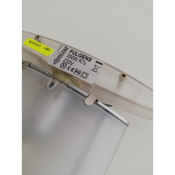 Projecteur orientable Mizar 3160-06 Fulgens R7S - 300 W en verre