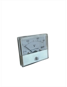Electromagn voltmeter 70x61mm 300v lumin mega electronic