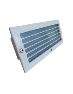 Poliplast 400437BI Federica aplique de peldaño 60w ip54 blanco