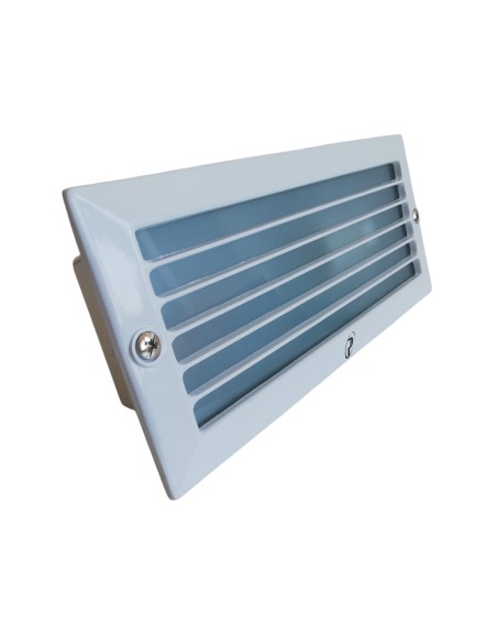 Poliplast 400437BI Federica luce segnapasso 60w ip54 bianca