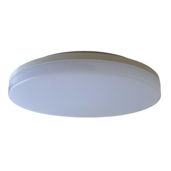 Round LED ceiling light 30w 2400lm 3500°k dim.330x54mm IP54