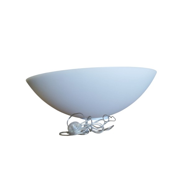 Foscarini 2280030b, applique solaire d'intérieur blanche, diamètre 79 cm, hauteur 31 cm, culot E27, 25 W