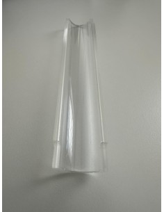 Fontana arte 020044103 remplacement 1/2 vtr en verre transparent pour suspension spark