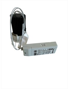 Artemide nl1906040k006 Faretto  led fisso bianco 13w 3000k 40° parabola 80 350ma con alimentatore 2