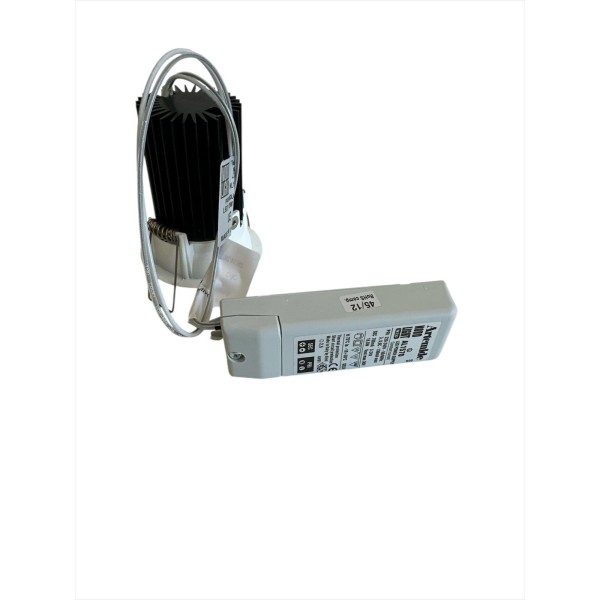 Artemide nl1906040k006 Faretto  led fisso bianco 13w 3000k 40° parabola 80 350ma con alimentatore