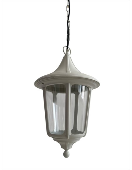 Moretti luce 202.5 lampada lanterna a sospensione bianca ip43 e27