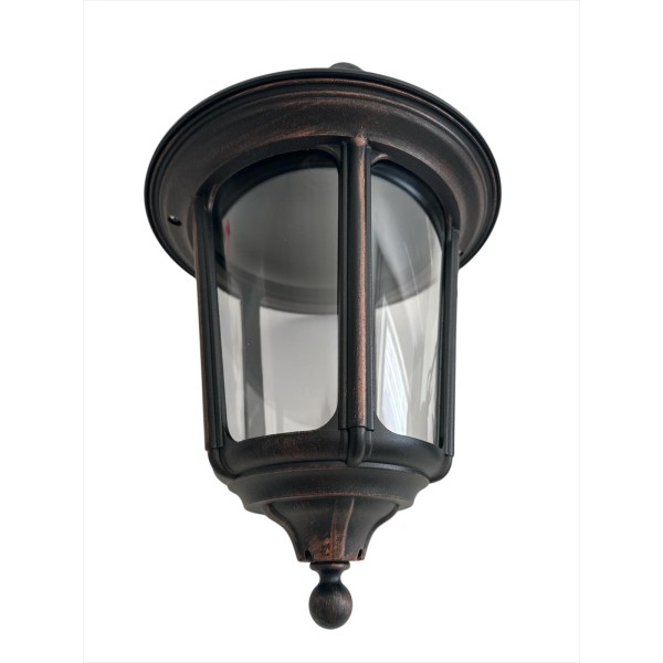 Moretti luce 202.6 lampada lanterna a sospensione nero rame e27 ip43